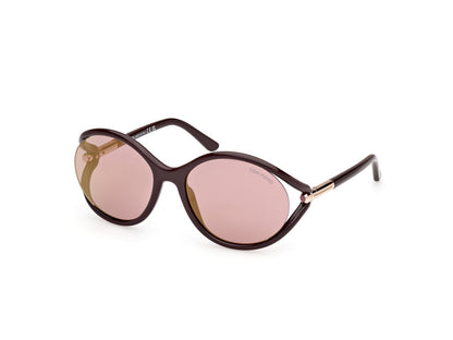 Shiny Violet Female Sunglasses Tom Ford 889214469571