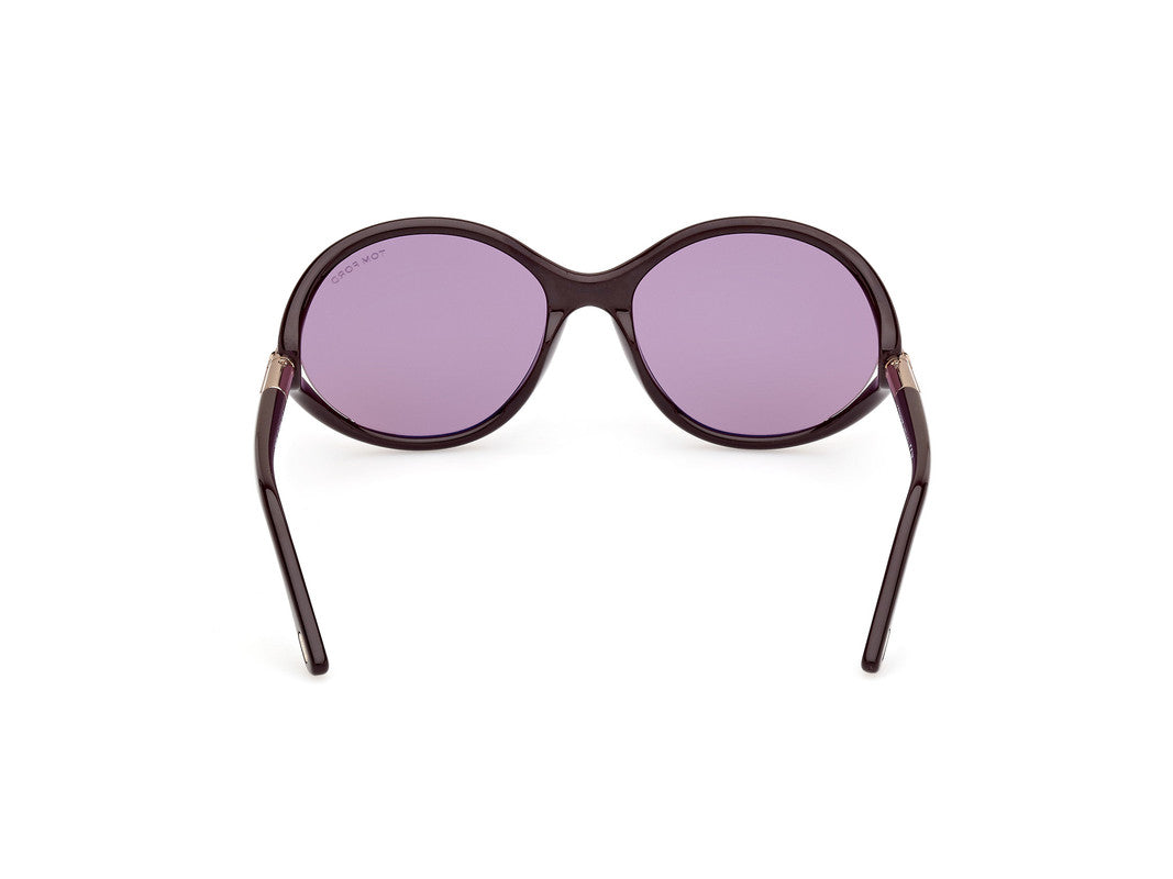Shiny Violet Female Sunglasses Tom Ford 889214469571
