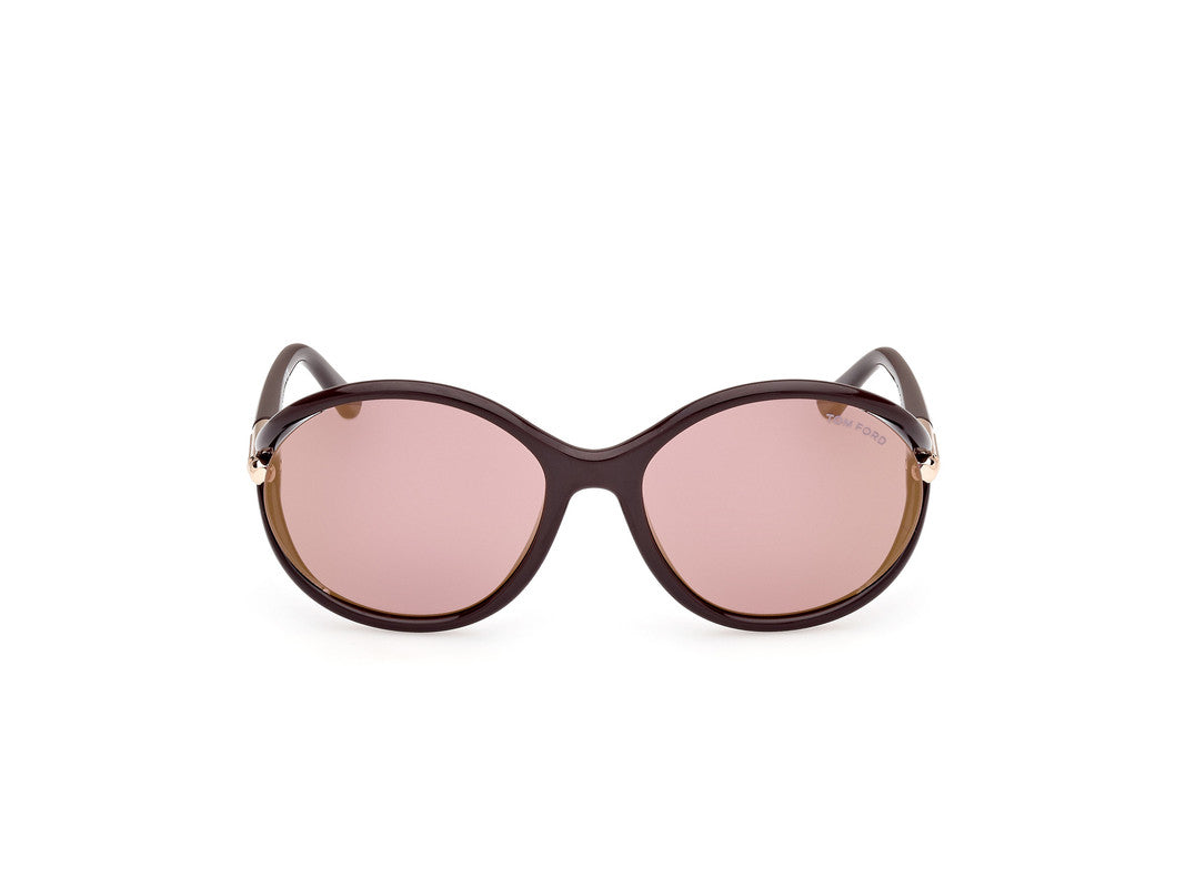 Shiny Violet Female Sunglasses Tom Ford 889214469571