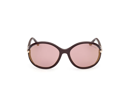 Shiny Violet Female Sunglasses Tom Ford 889214469571