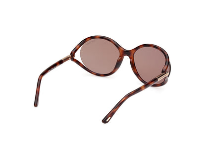 Blonde Havana Female Sunglasses Tom Ford 889214469588