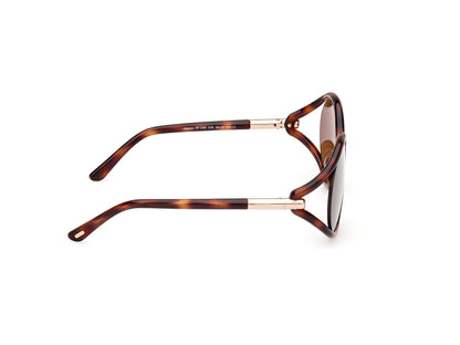 Blonde Havana Female Sunglasses Tom Ford 889214469588
