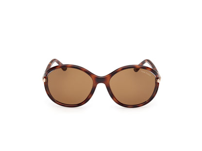 Blonde Havana Female Sunglasses Tom Ford 889214469588