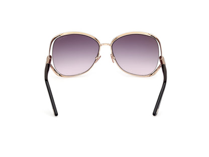 Shiny Deep Gold Female Sunglasses Tom Ford 889214469601