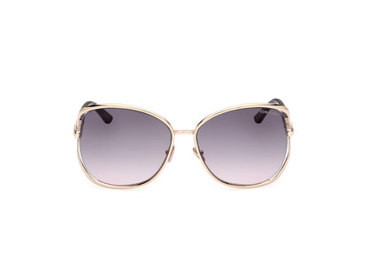 Shiny Deep Gold Female Sunglasses Tom Ford 889214469601