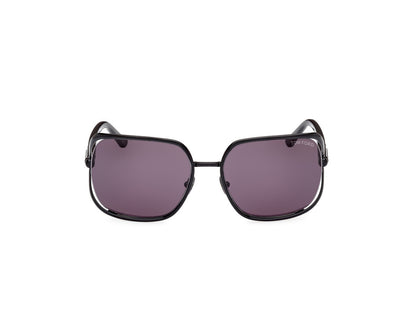 Shiny Black Female Sunglasses Tom Ford 889214469625