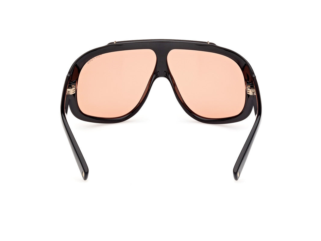 Shiny Black Unisex Sunglasses Tom Ford 889214474827