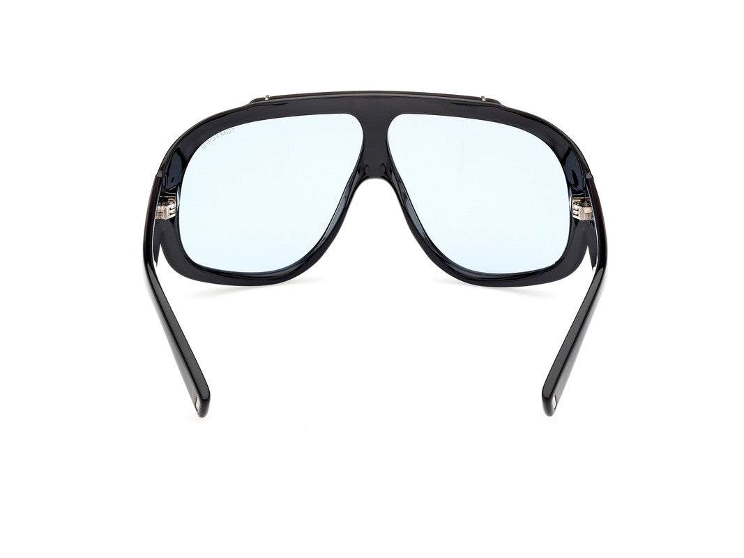 Shiny Black Female Sunglasses Tom Ford 889214474834