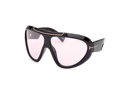 Shiny Black Male Sunglasses Tom Ford 889214474452
