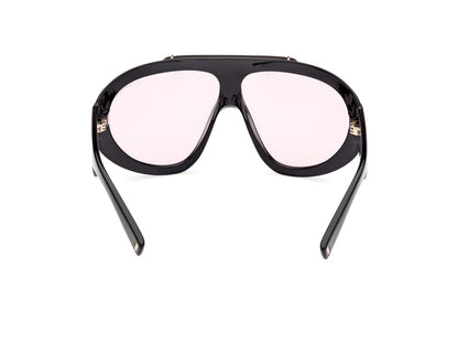 Shiny Black Male Sunglasses Tom Ford 889214474452
