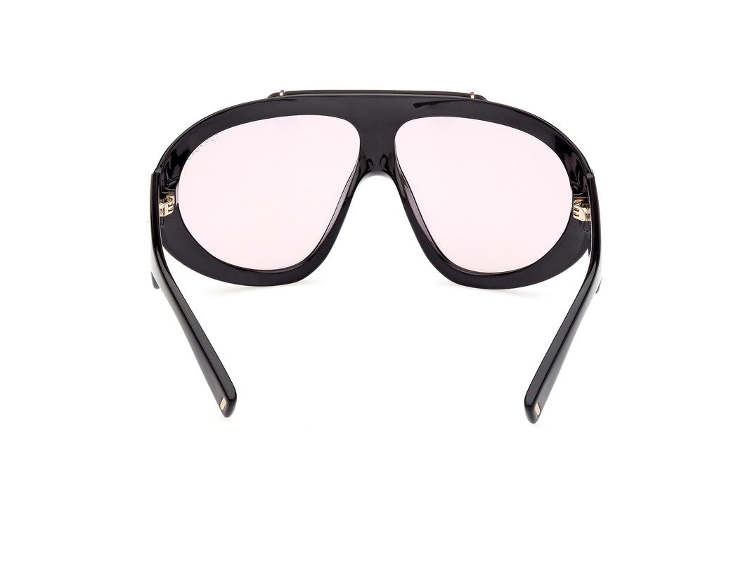 Shiny Black Male Sunglasses Tom Ford 889214474452