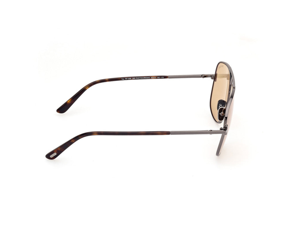 Shiny Rose Gold Male Sunglasses Tom Ford 889214477439