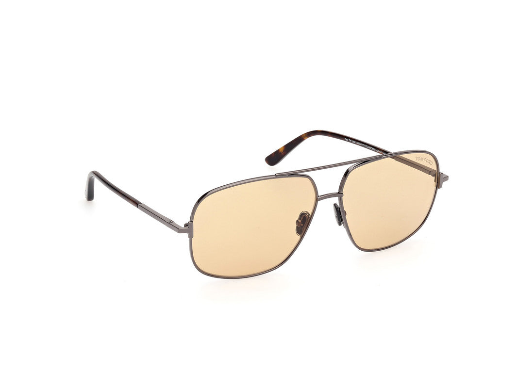 Shiny Rose Gold Male Sunglasses Tom Ford 889214477439