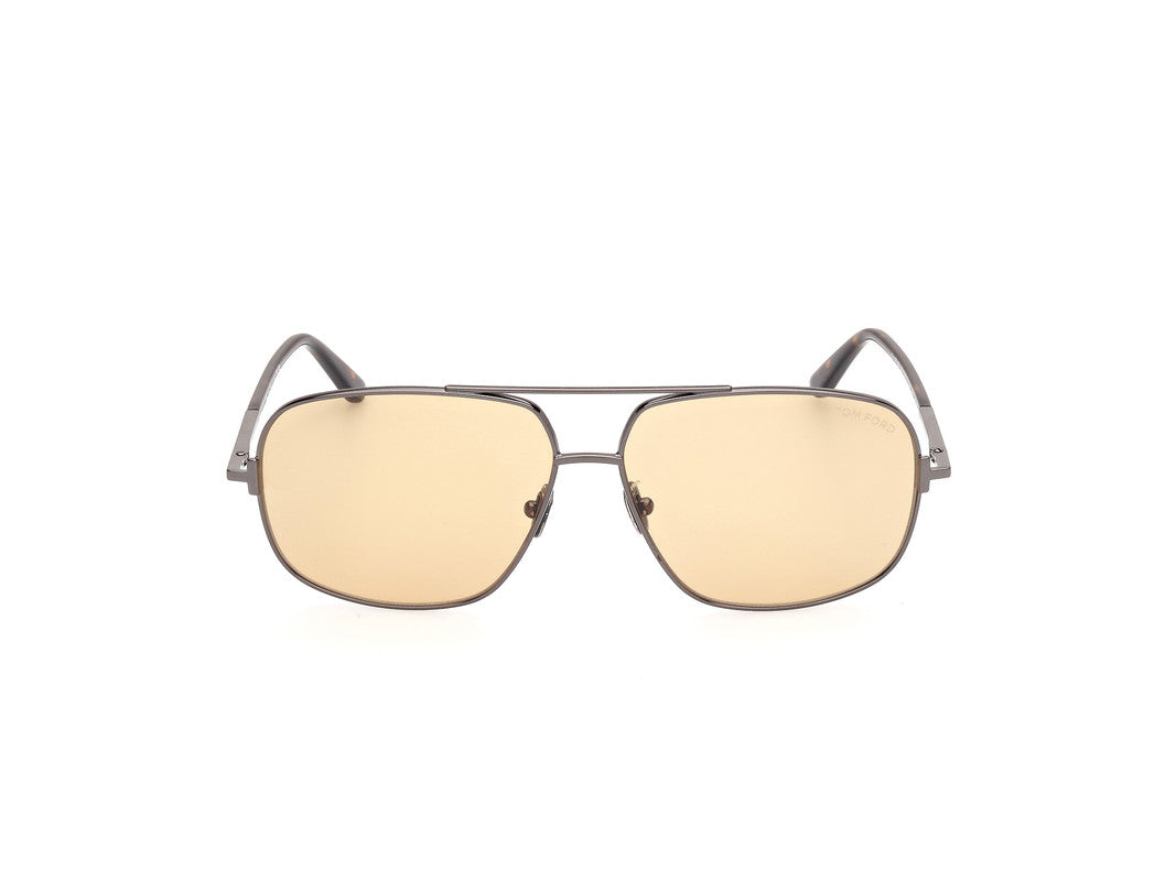 Shiny Rose Gold Male Sunglasses Tom Ford 889214477439