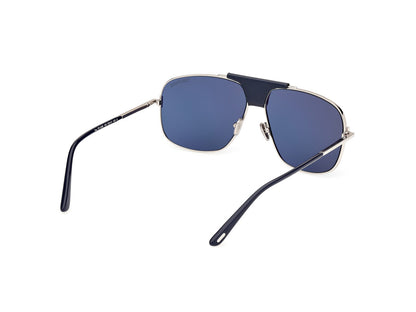 Shiny Palladium Male Sunglasses Tom Ford 889214477446