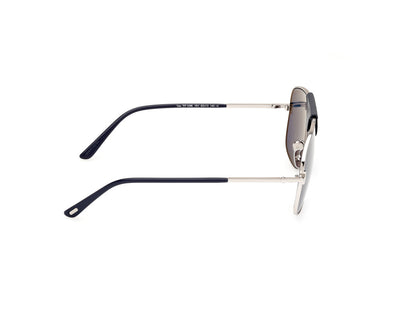Shiny Palladium Male Sunglasses Tom Ford 889214477446