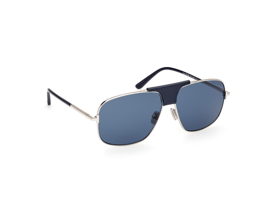 Shiny Palladium Male Sunglasses Tom Ford 889214477446