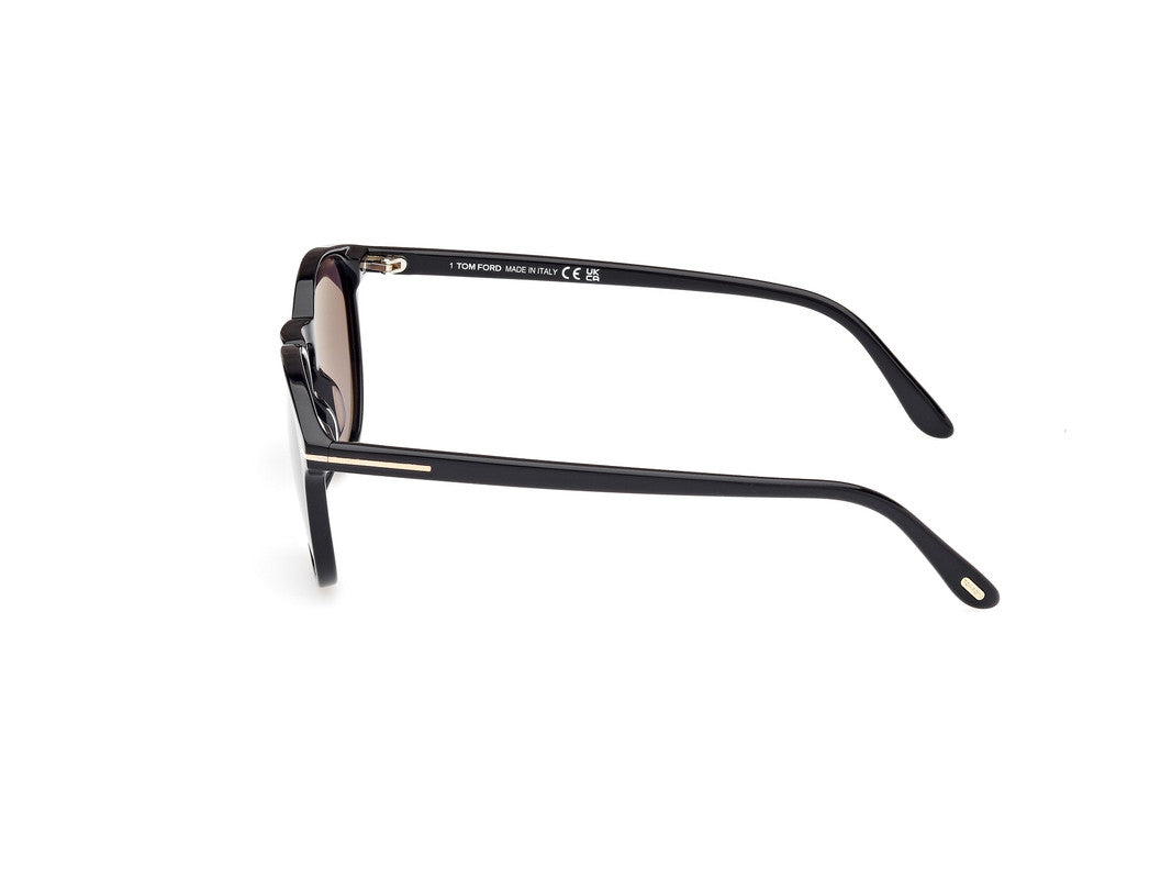 Shiny Black Male Sunglasses Tom Ford 889214477903