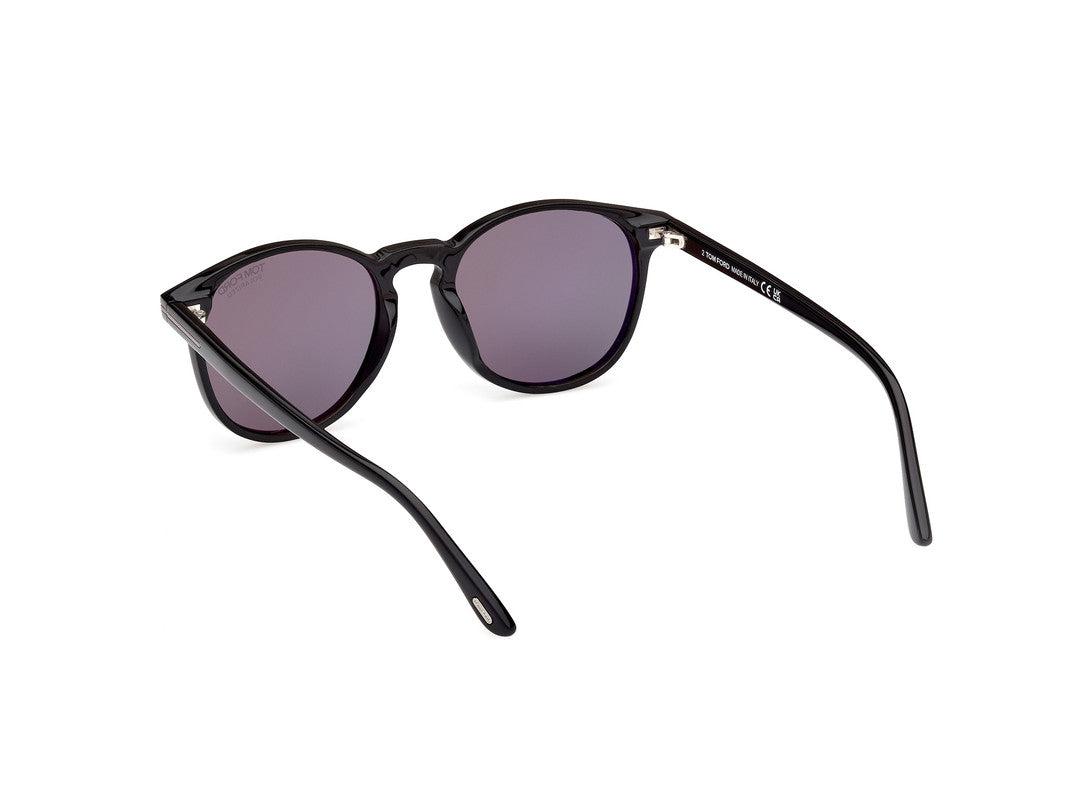 Shiny Black Male Sunglasses Tom Ford 889214478788