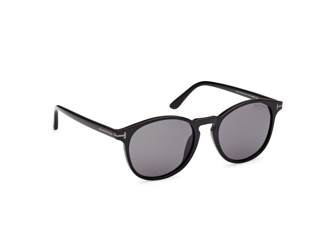 Shiny Black Male Sunglasses Tom Ford 889214478788