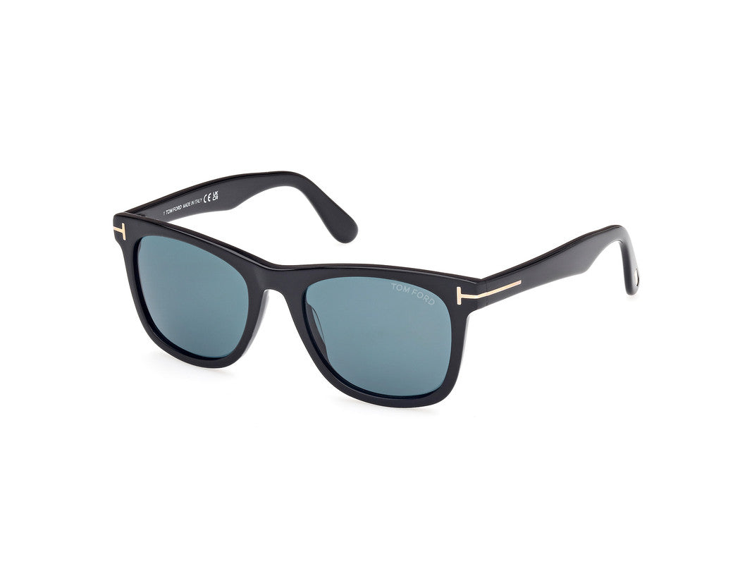 Shiny Black Male Sunglasses Tom Ford 889214477477