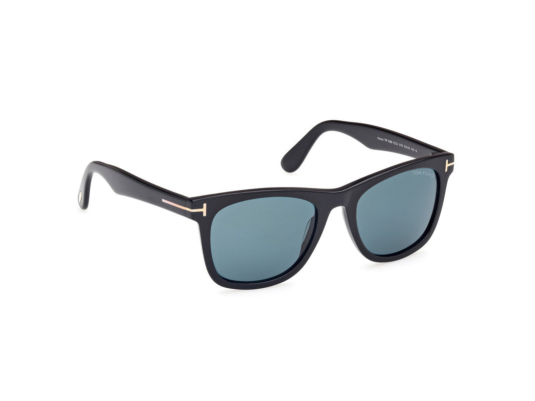 Shiny Black Male Sunglasses Tom Ford 889214477477