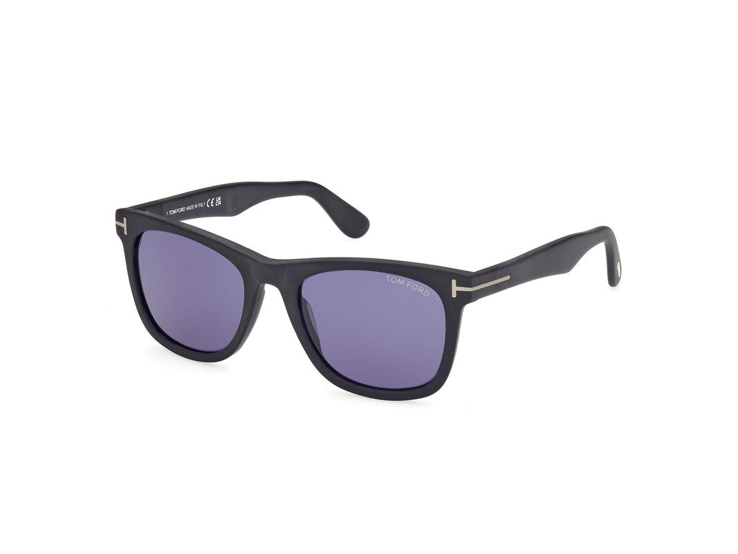 Matte Black Male Sunglasses Tom Ford 889214477484