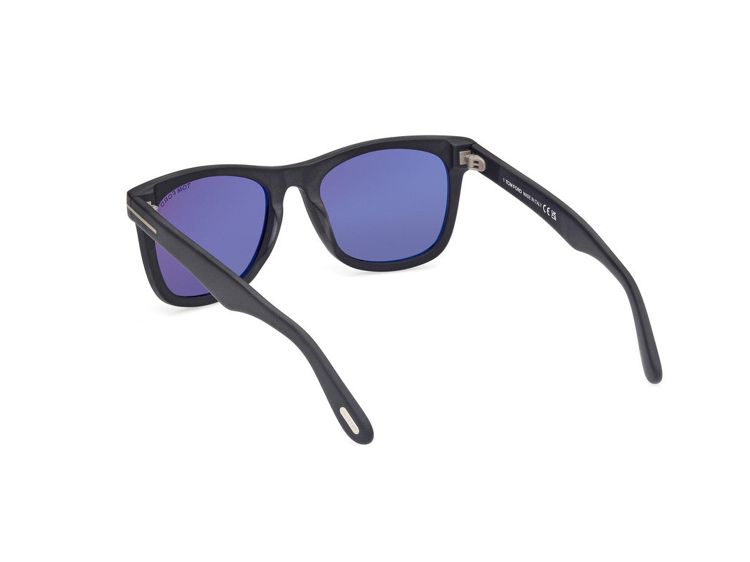 Matte Black Male Sunglasses Tom Ford 889214477484