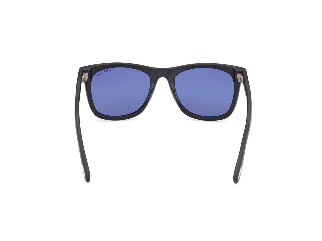 Matte Black Male Sunglasses Tom Ford 889214477484