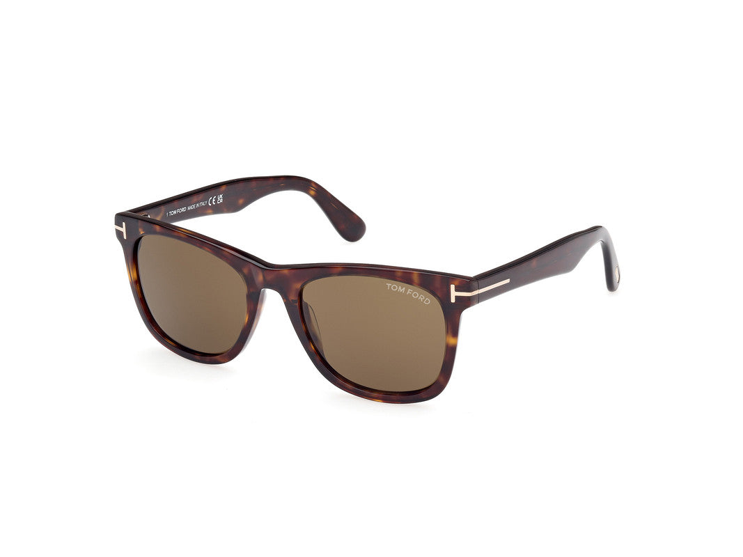 Dark Havana Male Sunglasses Tom Ford 889214477491