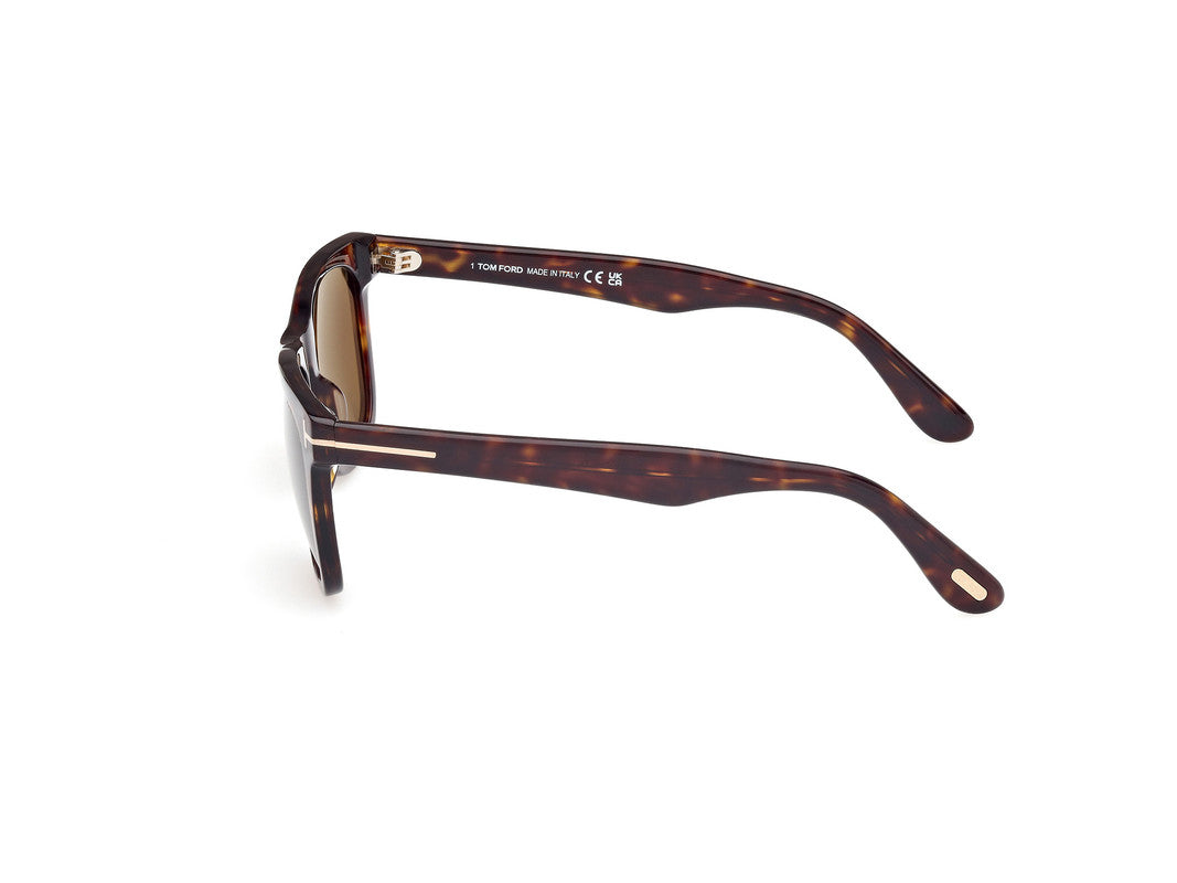 Dark Havana Male Sunglasses Tom Ford 889214477491