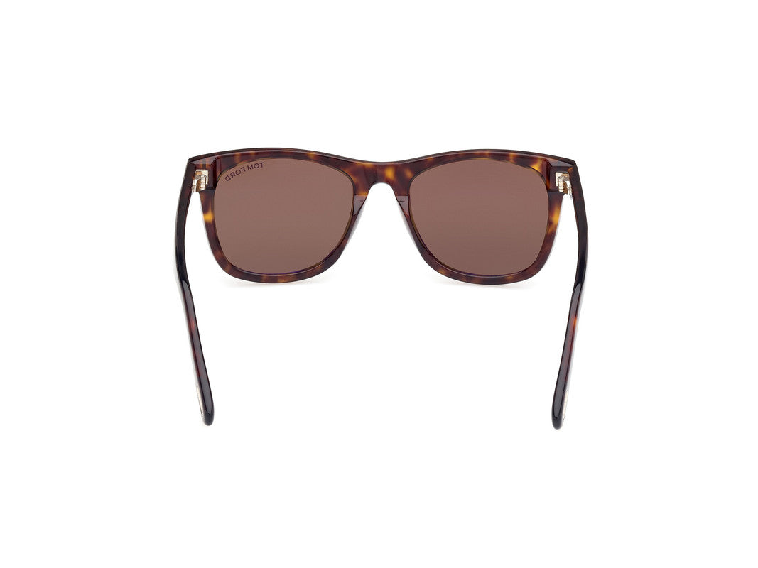 Dark Havana Male Sunglasses Tom Ford 889214477491