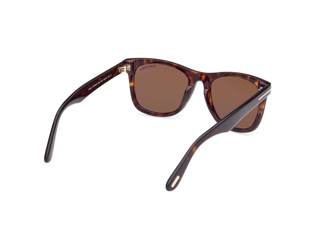 Dark Havana Male Sunglasses Tom Ford 889214477491