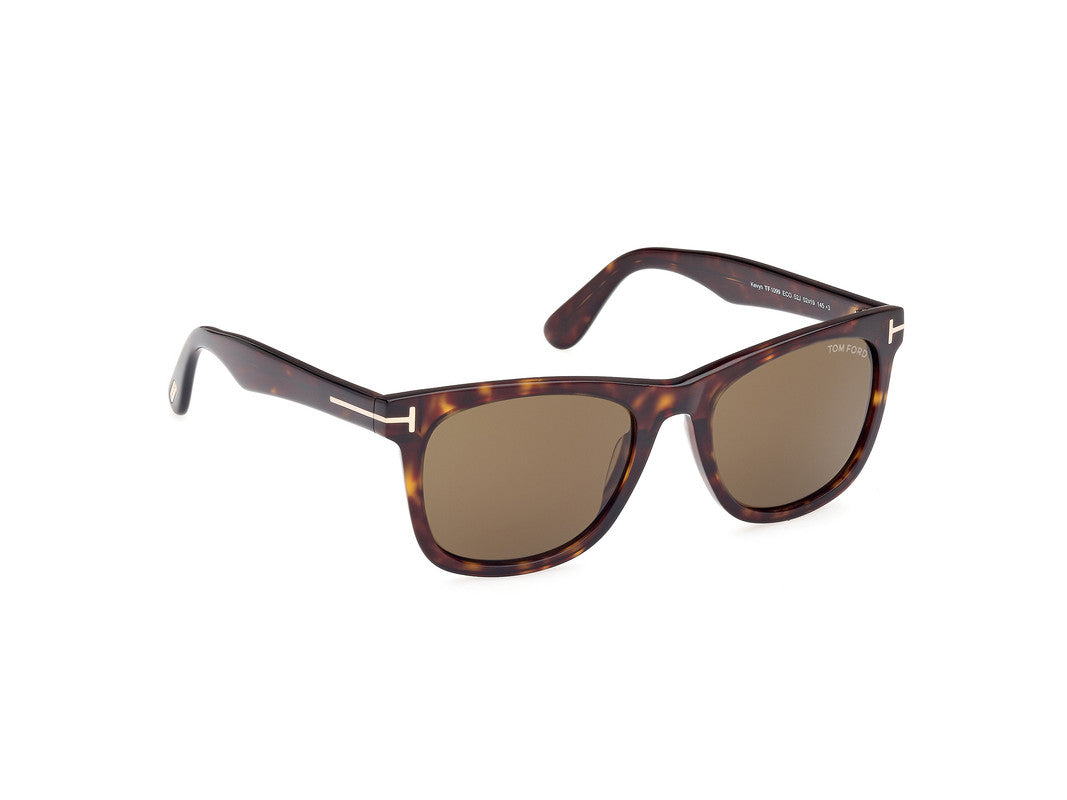 Dark Havana Male Sunglasses Tom Ford 889214477491