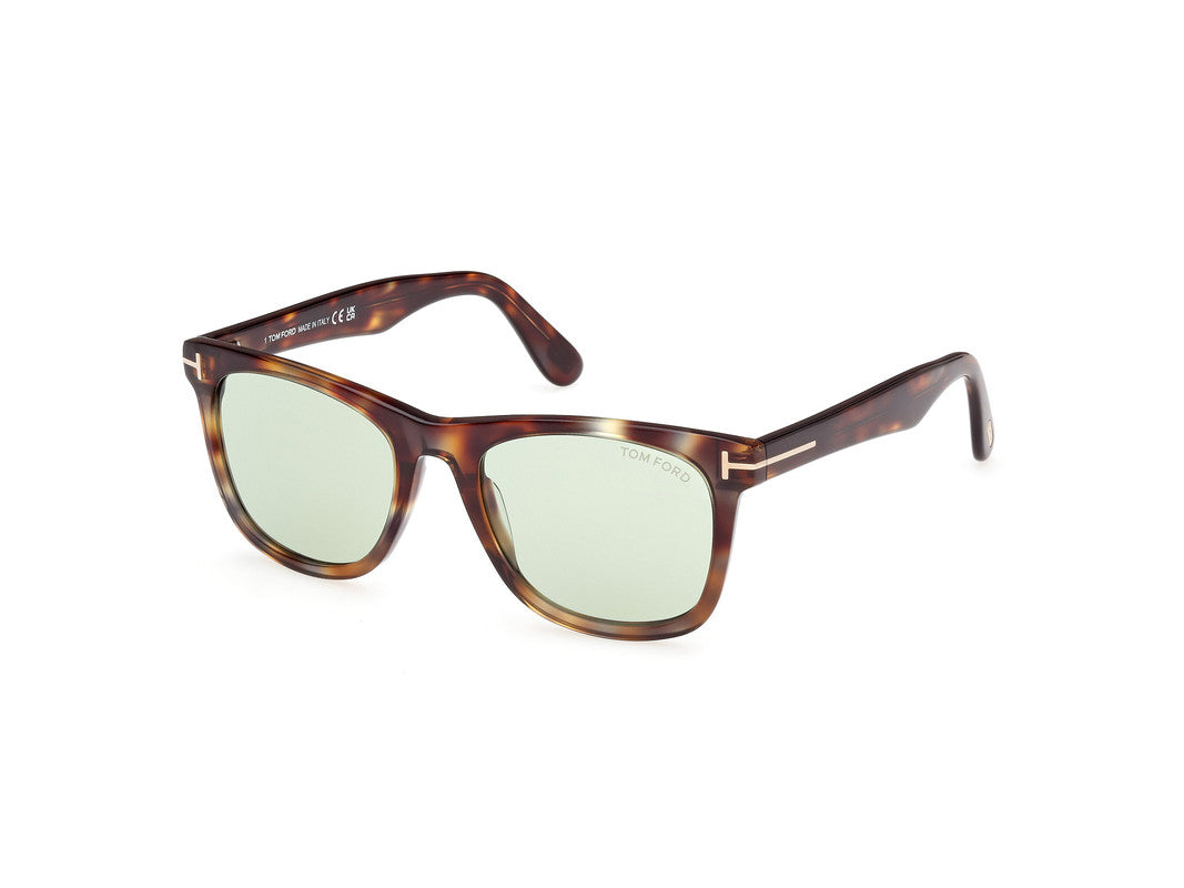 Coloured Havana Male Sunglasses Tom Ford 889214477507