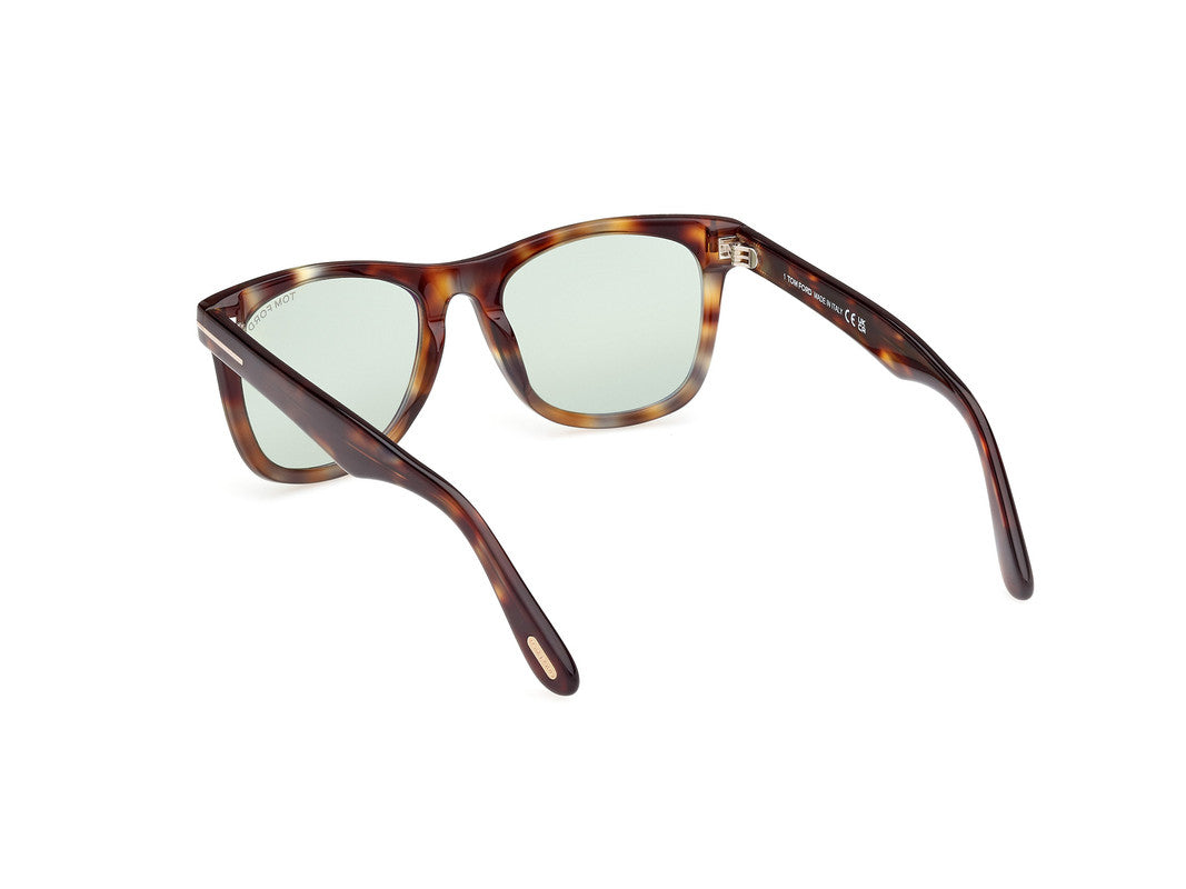 Coloured Havana Male Sunglasses Tom Ford 889214477507