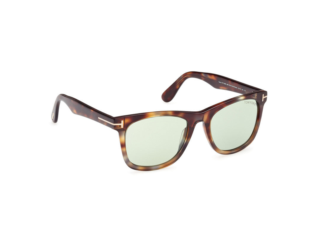 Coloured Havana Male Sunglasses Tom Ford 889214477507