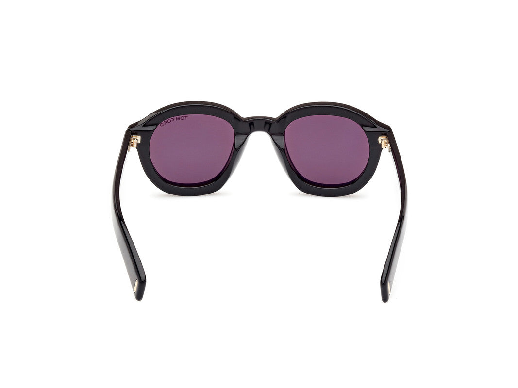 Shiny Black Male Sunglasses Tom Ford 889214477521