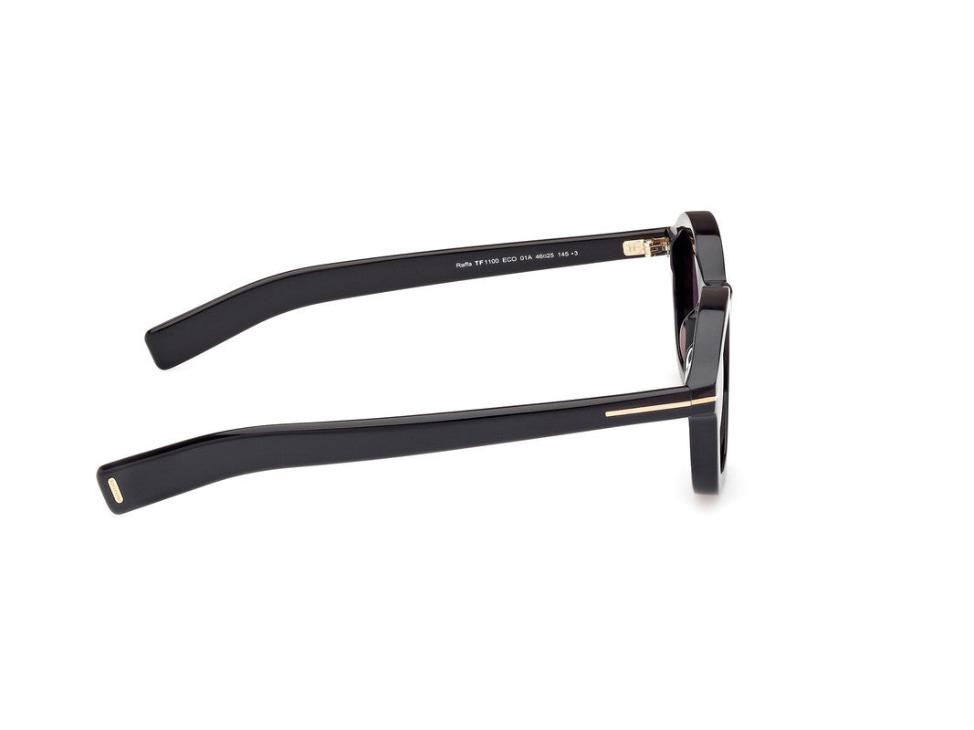 Shiny Black Male Sunglasses Tom Ford 889214477521