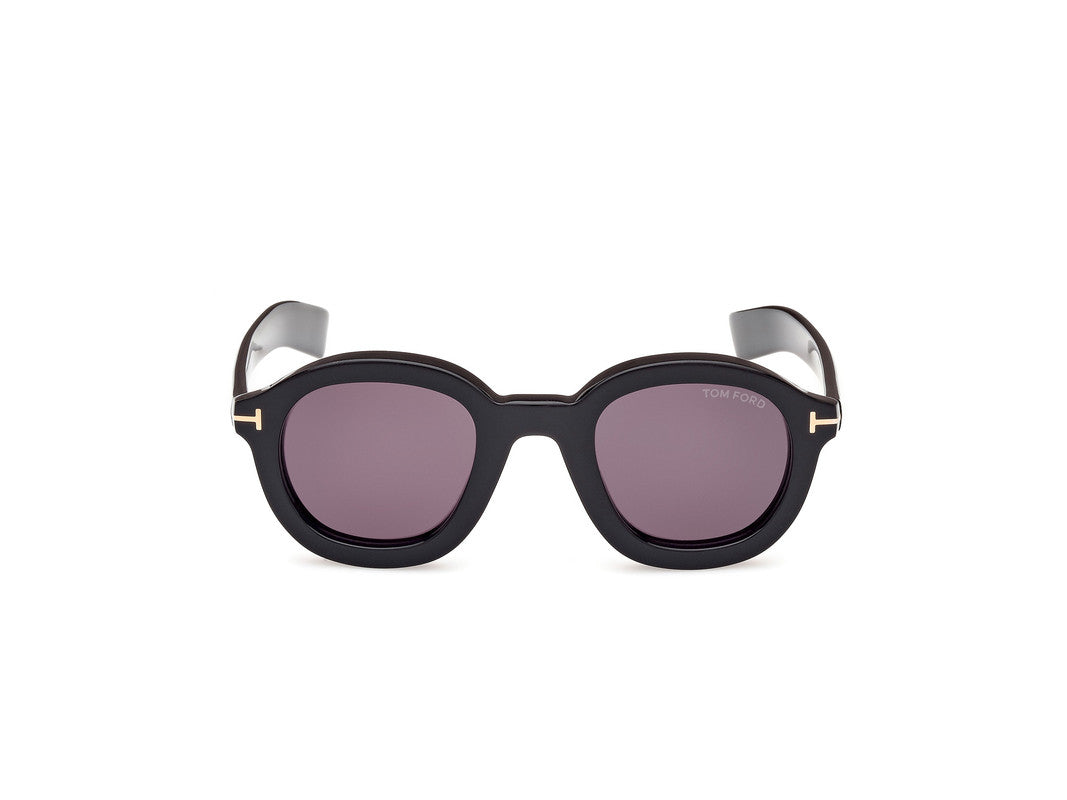 Shiny Black Male Sunglasses Tom Ford 889214477521