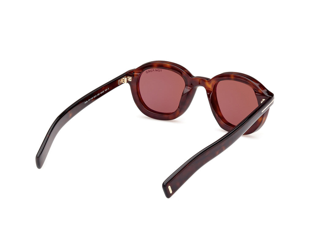 Dark Havana Male Sunglasses Tom Ford 889214477538