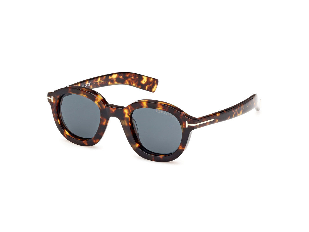 Dark Havana Male Sunglasses Tom Ford 889214477545