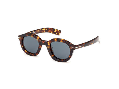Dark Havana Male Sunglasses Tom Ford 889214477545