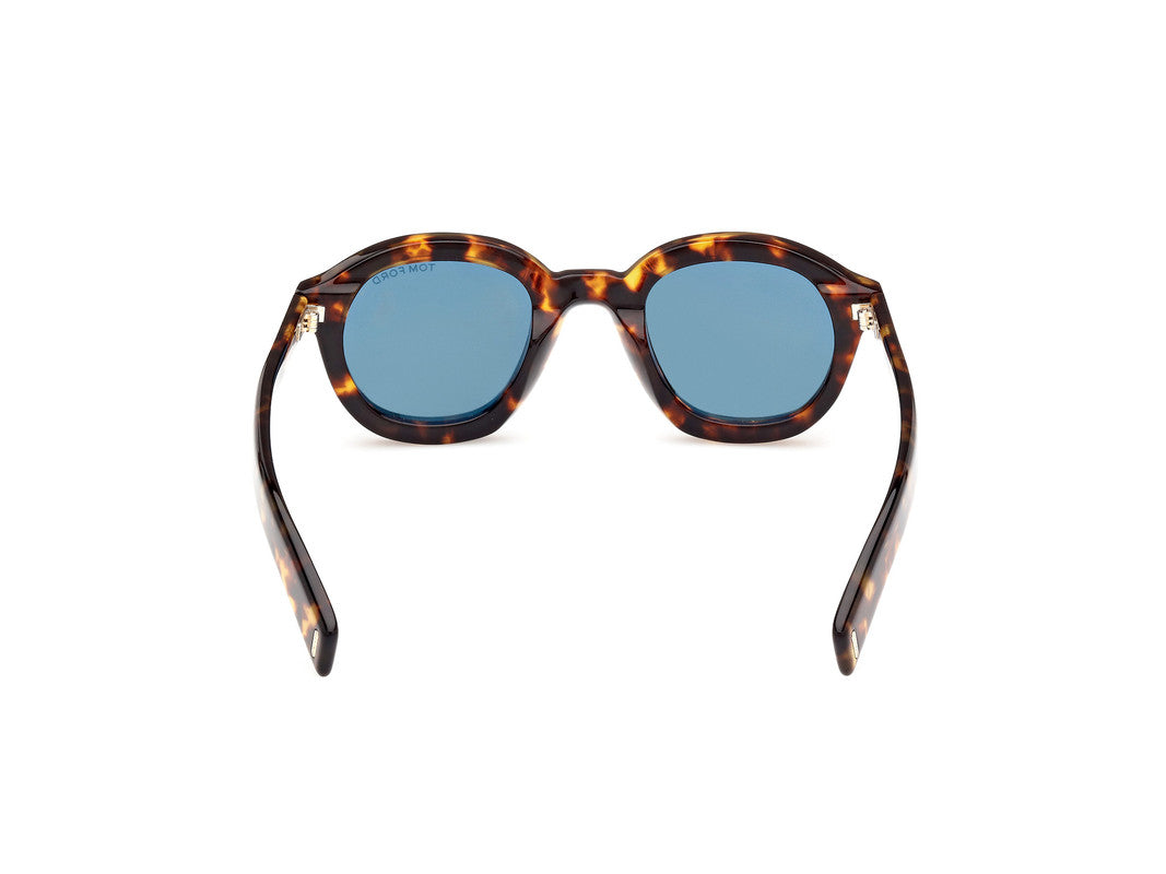 Dark Havana Male Sunglasses Tom Ford 889214477545