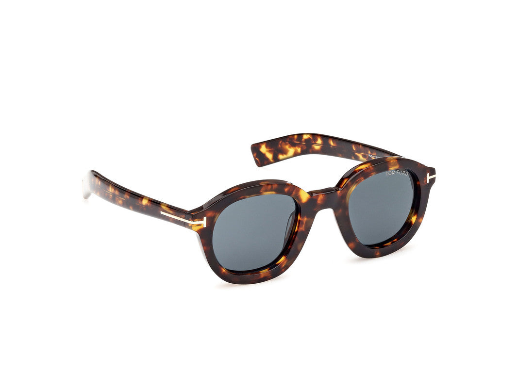 Dark Havana Male Sunglasses Tom Ford 889214477545