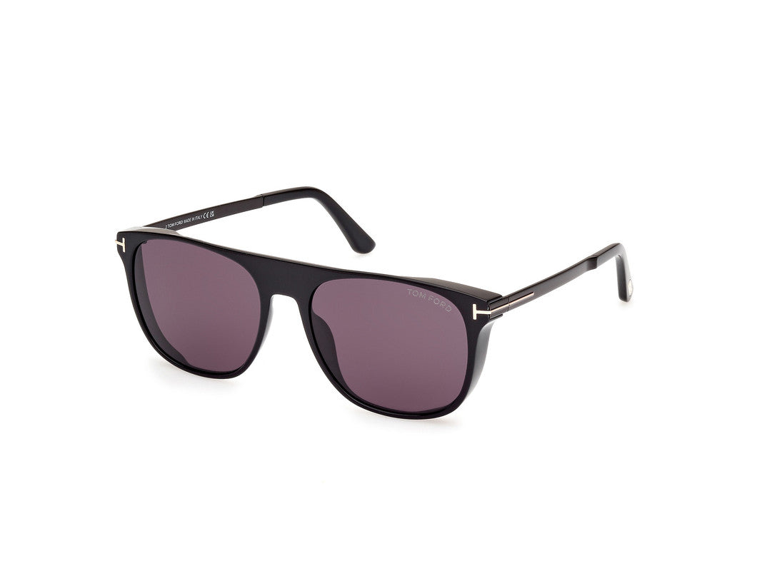 Shiny Black Male Sunglasses Tom Ford 889214479747