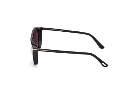 Shiny Black Male Sunglasses Tom Ford 889214479747