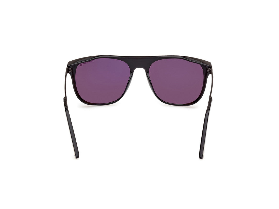 Shiny Black Male Sunglasses Tom Ford 889214479747