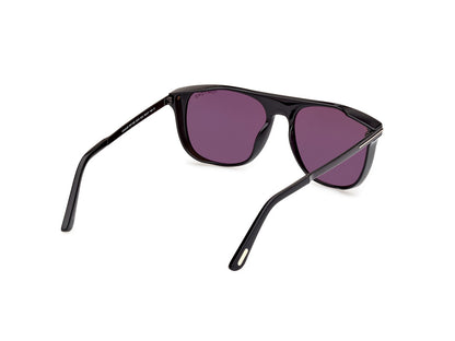 Shiny Black Male Sunglasses Tom Ford 889214479747
