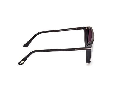 Shiny Black Male Sunglasses Tom Ford 889214479747